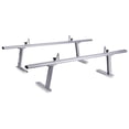 thumbnail image 1 of AA-Racks Model APX2502-SLV Low-Profile Utility Aluminum Pick-Up Truck Ladder Rack with Load Stops, 1 of 4