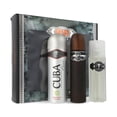 thumbnail image 1 of Set Cuba Black For Men 3Pzs Cuba Cuba Spray EDT de 3.3 oz, After Shave de 3.3 oz, Spray corporal de 6.7 oz 3 Pc Gift Set, 1 of 3