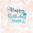 thumbnail image 4 of Inktastic Blue Happy Birthday Daddy Boys or Girls Baby Bodysuit, 4 of 5