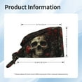 thumbnail image 5 of Vsdgher Classical Rose Crown Skull Men Women Adjustable Cap Working Hat Tie Back Cap, Work Cap, 5 of 7