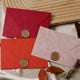 thumbnail image 4 of 9 sobres, 30 hojas de papel, 16,5*11 cm/21*14,8 cm, rosa + naranja + rojo, sobres de invitación para tarjetas, 4 of 5