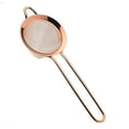 thumbnail image 2 of Mercer Culinary M37025CP Copper Plated Fine 3-1/2D Mesh Strainer", 2 of 2