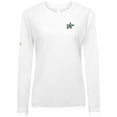 thumbnail image 2 of Women's Levelwear White Dallas Stars Sequoia Primary Logo Long Sleeve T-Shirt, 2 of 3