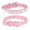 Pink L-20In, variant on Pet Dog Collars Adjustable Sparkly Crystal Studded Genuine Leather Pet Collar for Small and Medium Dog 20In L Pink