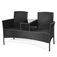 thumbnail image 5 of Patiojoy Outdoor Rattan Furniture Wicker Patio Conversation Chair, 5 of 5