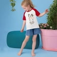 thumbnail image 4 of RXIRUCGD 2025 Vêtements d'Été pour Enfants Tout-Petits Garçons Filles Mode Mignon Col Rond Imprimé Manches Courtes Haut, 4 of 6