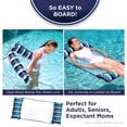 thumbnail image 4 of Hamaca Monterey 4 en 1 Pool Float Aqua Original para adultos, 4 of 9
