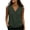 Green women sleeveless v neck tank top a1, variant on MORESEC Women Sleeveless V Neck Button Down Tank Top Casual Basic Solid Summer Tops Cute Tee Shirts Beach Vacation Outfits, Pink S