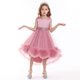thumbnail image 2 of Vestido de princesa, vestido de malla con flores, vestido esponjoso, sin mangas, vestido de piano, 2 of 5