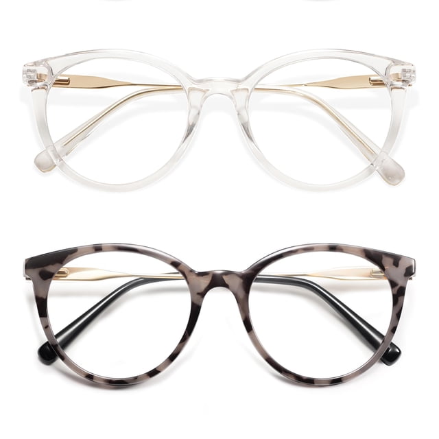 Gafas AMOMOMA AM6055 redondas retro con filtro de luz azul