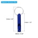 thumbnail image 2 of Silbato de supervivencia Uxcell, paquete de 5 silbatos de sonido fuerte para acampar y hacer senderismo, azul, 2 of 6