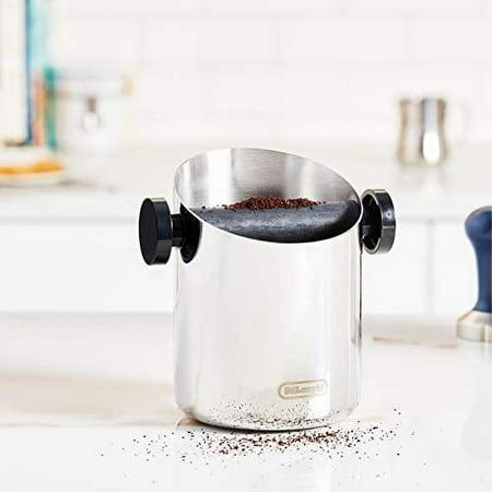 De'Longhi - De’Longhi Knock Box DLSC059 in polished stainless steel - Stainless Steel