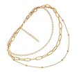 thumbnail image 4 of 1Pc Creative Pearl Pendant Necklace Clavicle Chain Women Jewelry Accessory, 4 of 8