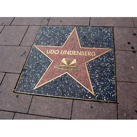LAMINATED POSTER Star Walk of Fame Hollywood Boulevard Sidewalk Poster Print 11 x (Best Stars On Walk Of Fame)