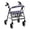 Floral Pattern, variant on HELLHERO Washable Covers Accessories for Elderly Walkers Soft Fabric Secure Fit Fits Most Standard Sized Rollators Floral Dog Garden