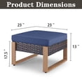 thumbnail image 4 of POCASSY Outdoor Ottoman with Sunbrella® Cushion, 4 of 5