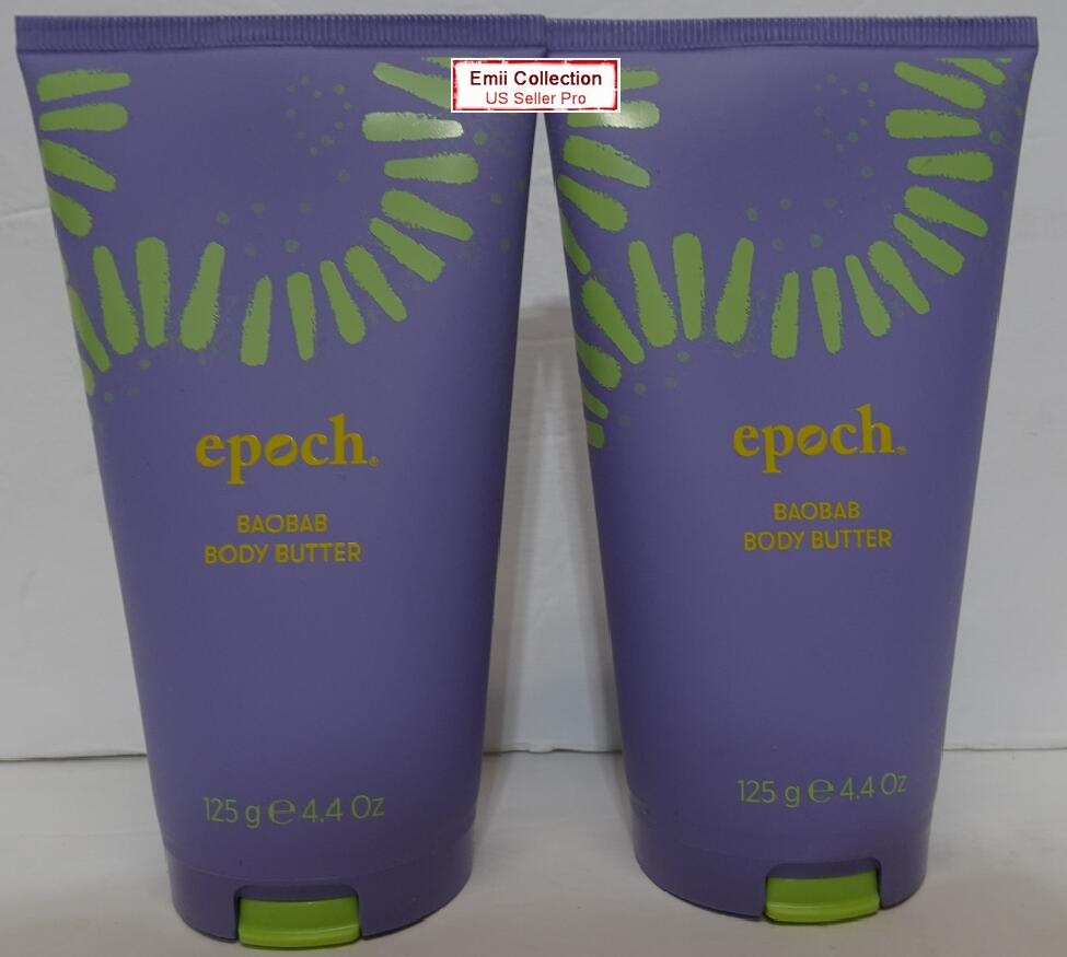 Nu Skin Nuskin Epoch Baobab Body Butter Tube 4.4oz 125g Sealed (2 Tubes