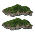 thumbnail image 6 of 2pcs Miniature Island Figurine Resin Island Statue Micro Landscape Onaments for Flower Pots Aquarium Decorations Accessories, 6 of 8