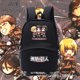 thumbnail image 2 of Mochila de nylon OUNUO Attack on Titan Ackerman colores contrastantes, 2 of 2