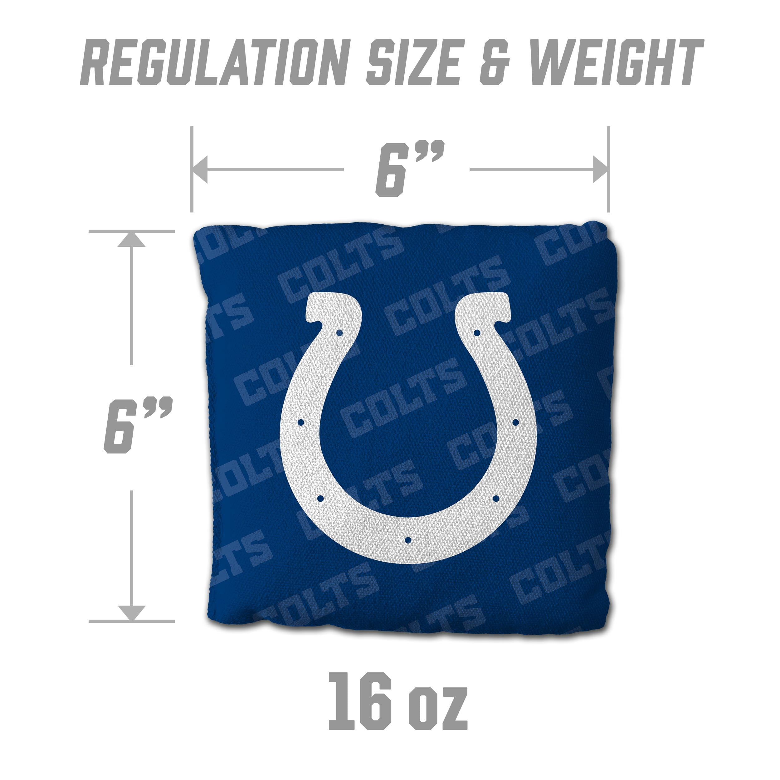 NFL Indianapolis Colts Cornhole Bags - 4PK - Blue