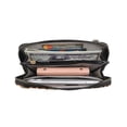 thumbnail image 2 of Poppy Women's Crossbody Wallet with Clear Transparent Cell Phone Window Lightweight Shoulder Bag Faux Leather Handbag Purse, 2 of 5