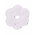 thumbnail image 7 of 15 Inch Round Placemats Set of 6, Eucalyptus Leaves Non Slip Heat Insulation PP Table Mats, Pink Plaid Summer Botanical Washable Place Mats for Kitchen Dining Party Table Decor, 7 of 7
