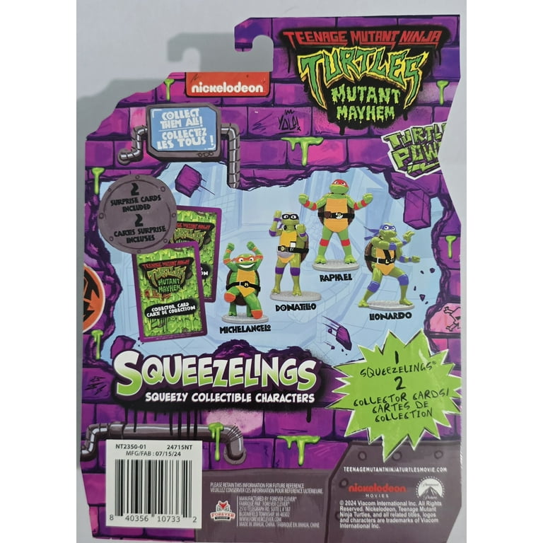 Teenage Mutant Ninja Turtles Mutant Mayhem Squeezelings