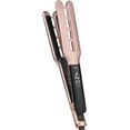 thumbnail image 2 of Flat Iron Hair Straightener with Floating Plates Get Shinier & Smoother Hair, 10 Adjustable Temp, Dual Voltage Digital Display 280℉-450℉, for All Hair Types (Gold), 2 of 8