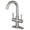 Nickel, variant on Kingston Brass LS8458DL Concord Two-Handle 1-Hole Bathroom Faucet with Deck Plate and Push Pop-Up Drain in Brushed Nickel