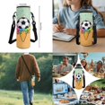 thumbnail image 7 of Xoenoiee Soccer Ice Cream Drip Print Boys Girls School Bag Set 4 Pcs Backpack with Lunch Box Pencil Case Water Bottle Sleeve, Middle School Student Bookbag Casual Daypack with Adjustable Strap, 7 of 7