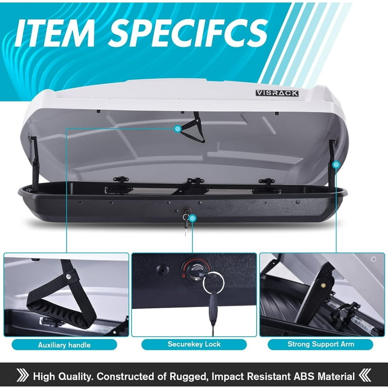 Rooftop hard shell cargo box hotsell