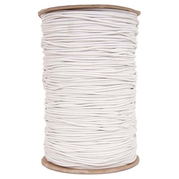 Cordon Antichoc Couleur : Blanc, Taille : 0.09 Pouces x 1000 Pieds