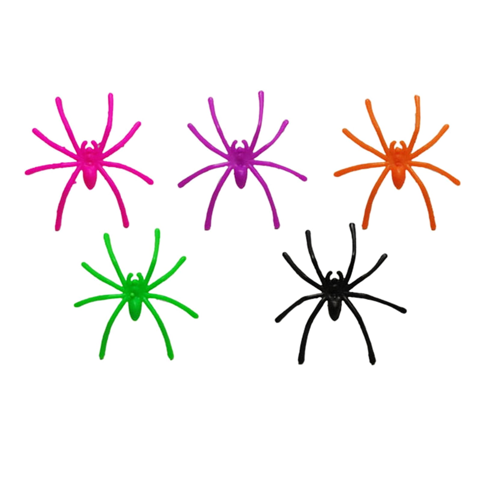 Scary Spiders Bulk 200Pcs Halloween Party Props Creep Novelty Spider