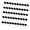 50 pieces-Black, variant on 50/100Pcs Plastic Head Thumb Tacks Wall Pushpins Cork Board Thumbtacks Decorative Wall Tacks Easy to Use