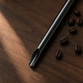 thumbnail image 3 of Wide Metal Straw 304 Stainless Steel Angled Tip Reusable for Slushies Milkshakes Dishwasher Safe with Brush, 3 of 5