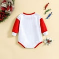 thumbnail image 3 of URMAGIC Baby Girl Boy Christmas Elk Long Sleeve Oversize Romper,Newborn, 3 of 8
