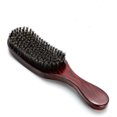 thumbnail image 1 of Cepillo de pelo ondulado de cerdas de jabalí para hombres y mujeres con mango ergonómico y potenciador de brillo natural., 1 of 5