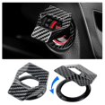 thumbnail image 1 of Universal Engine Start/Stop Button Cover,Aluminum Alloy Car Power Control Trim,Push to Start Button Cover Key Protective Cover for Civic CRV XRV Chall, 1 of 5