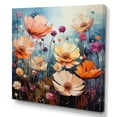 thumbnail image 2 of Designart "Meadow expressionistic Blooms Pointillism II" Floral Canvas Wall Art, 2 of 5