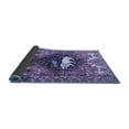 thumbnail image 2 of Ahgly Company Indoor Round Persian Blue Traditional Area Rugs, 3' Round, 2 of 4