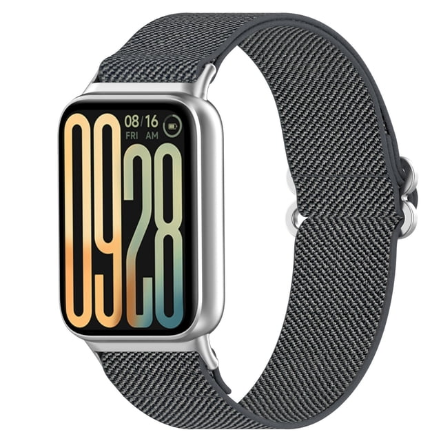 Universal Smart Sports Bracelet with Elastic Nylon Woven Strap for Various Wearable Devices
