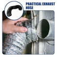 thumbnail image 2 of 4 Inch Kitchen Ducting Hose Exhaust Hose: Flexible Pvc Aluminum Dryer Vent Hose - Duct Vent Hose For Heating Cooling Ventilation, 2 of 6