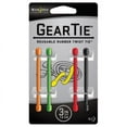 thumbnail image 2 of Nite Ize Original Gear Tie, Reusable Rubber Twist Tie, 12-Inch, Lime Green, 2 Pack, Made In The Usa, 2 of 7