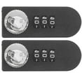 thumbnail image 5 of GOOHOCHY  2 Pcs Desk Locks for Drawers Door Combination Office Travel Black, 5 of 8