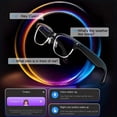 thumbnail image 2 of AI Smart Glasses, 8MP Camera, 4K Photo & 1080P Video Recording, Lightweight Metal Semi-Rimless, AI Object Recognition, Smart Q&A Touch Control, 2 of 12