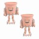 thumbnail image 1 of 8.1X8.4cm Pots & Planters 2pcs Cartoon Style Flowerpots Office Desktop Flowerpot Ornament, 1 of 2