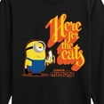 thumbnail image 3 of Despicable Me Minions - Only Here For The Eats - Toddler & Youth Long Sleeve Graphic T-Shirt, 3 of 5