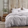 thumbnail image 2 of Tache Ensemble de Housse de Couette 3 Pcs, Blanc Nuage Uni, Super Doux, Chaud et Confortable, Grand Lit, 2 of 4