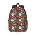 thumbnail image 1 of Disketp Merry Christmas Mochila Escolar de 15 Pulgadas, Mochila Ligera para Estudiantes, Viajes y Trabajo, Cómoda y Resistente para el Uso Diario, 1 of 6