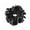 black, variant on Retro Wrinkle Chiffon Oversized Scrunchies Sweet Elegant Temperament Fashion Exaggerated Hair Bands
